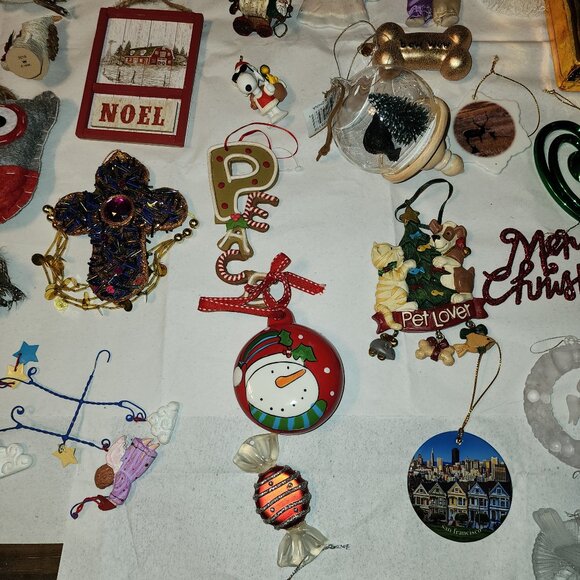 Christmas Ornament Bundle – 68 pieces